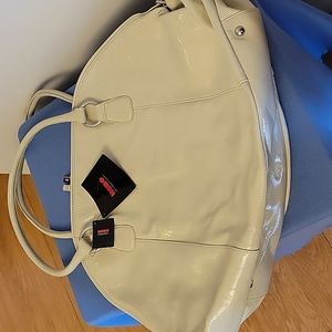 Hobo International winter white hobo shoulder bag